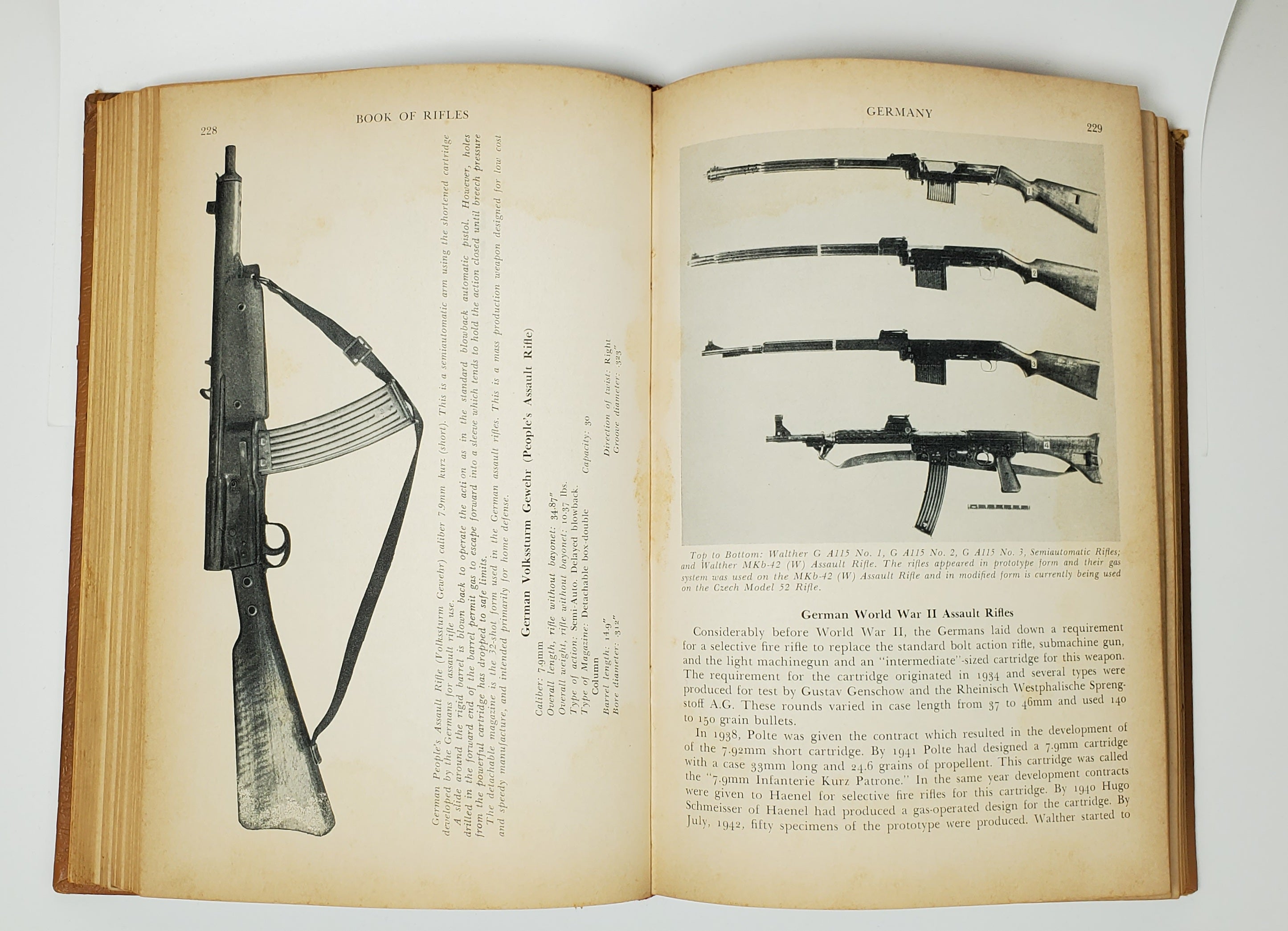 The Book of Rifles by W.H.B. Smith and Joseph Smith