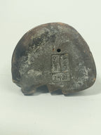 Vintage Primitive Carved Resin Buddha