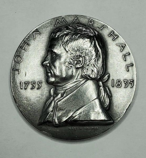 Medallic Art Co. - John Marshall LIMITED EDITION .999+ Pure Silver 1965 Medallion #413