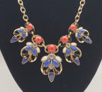 Avon - 'Ms. Patriotic' Necklace, Earrings Jewelry Set