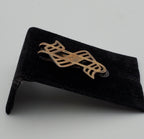 Ehlers & Co. - Vintage Sterling Silver Gold Filled Monogrammed Dollar Sign Money Clip