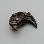 Brenda Schoenfeld - UNMATCHED Vintage Sterling Silver Crescent Moon Mexican Clip-On Earring