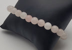 Rose Quartz Round Bead Stretch Bracelet