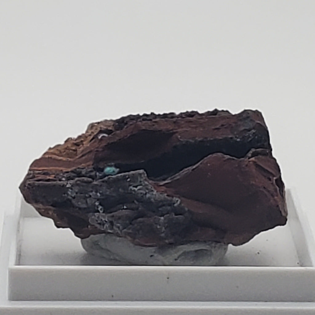 Agardite and Smithsonite Thumbnail Mineral Specimen - Christiana Mine, Greece