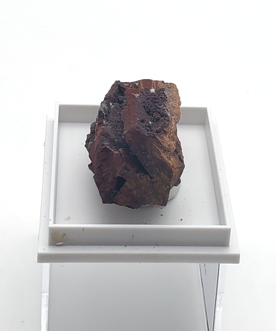 Agardite and Smithsonite Thumbnail Mineral Specimen - Christiana Mine, Greece