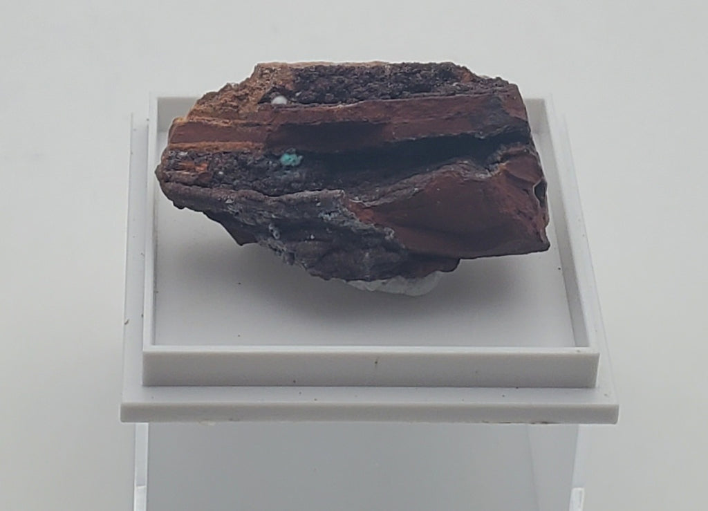 Agardite and Smithsonite Thumbnail Mineral Specimen - Christiana Mine, Greece