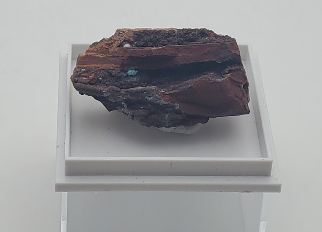 Agardite and Smithsonite Thumbnail Mineral Specimen - Christiana Mine, Greece