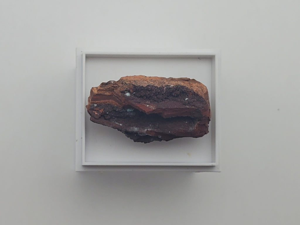 Agardite and Smithsonite Thumbnail Mineral Specimen - Christiana Mine, Greece