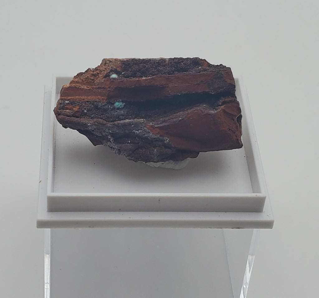 Agardite and Smithsonite Thumbnail Mineral Specimen - Christiana Mine, Greece