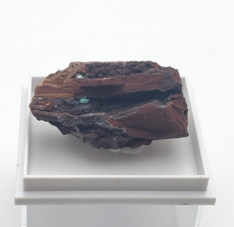 Agardite and Smithsonite Thumbnail Mineral Specimen - Christiana Mine, Greece