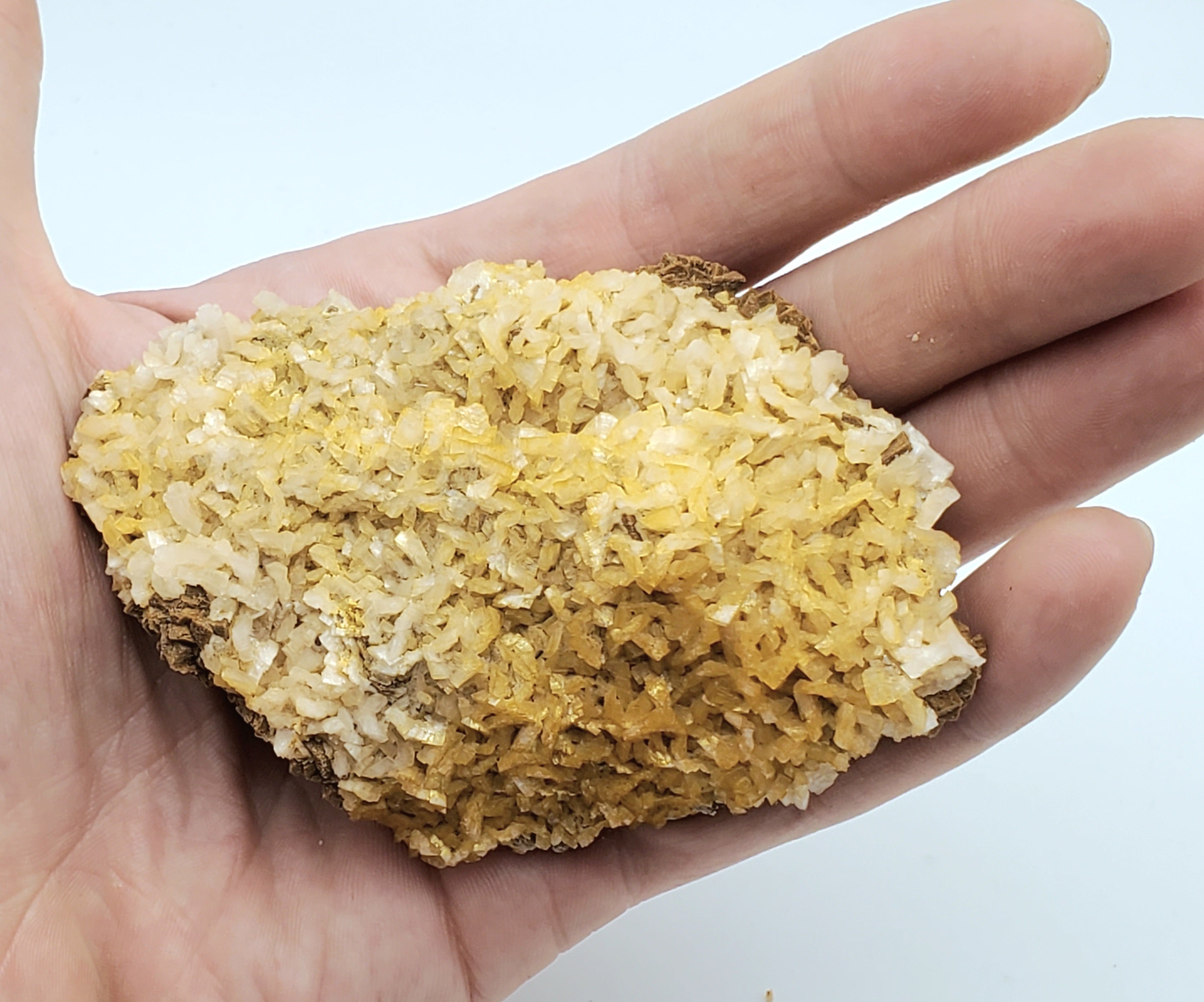 'Golden' Ferroan Dolomite! Mineral Specimen - Missouri, USA