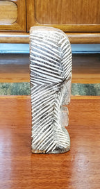 Handmade Carved Wood Mask Sculpture