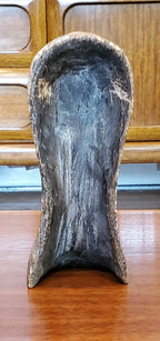 Handmade Carved Wood Mask Sculpture