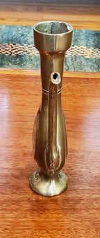 Vintage Solid Brass Decorative Ewer