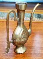 Vintage Solid Brass Decorative Ewer