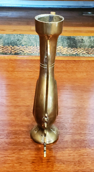 Vintage Solid Brass Decorative Ewer