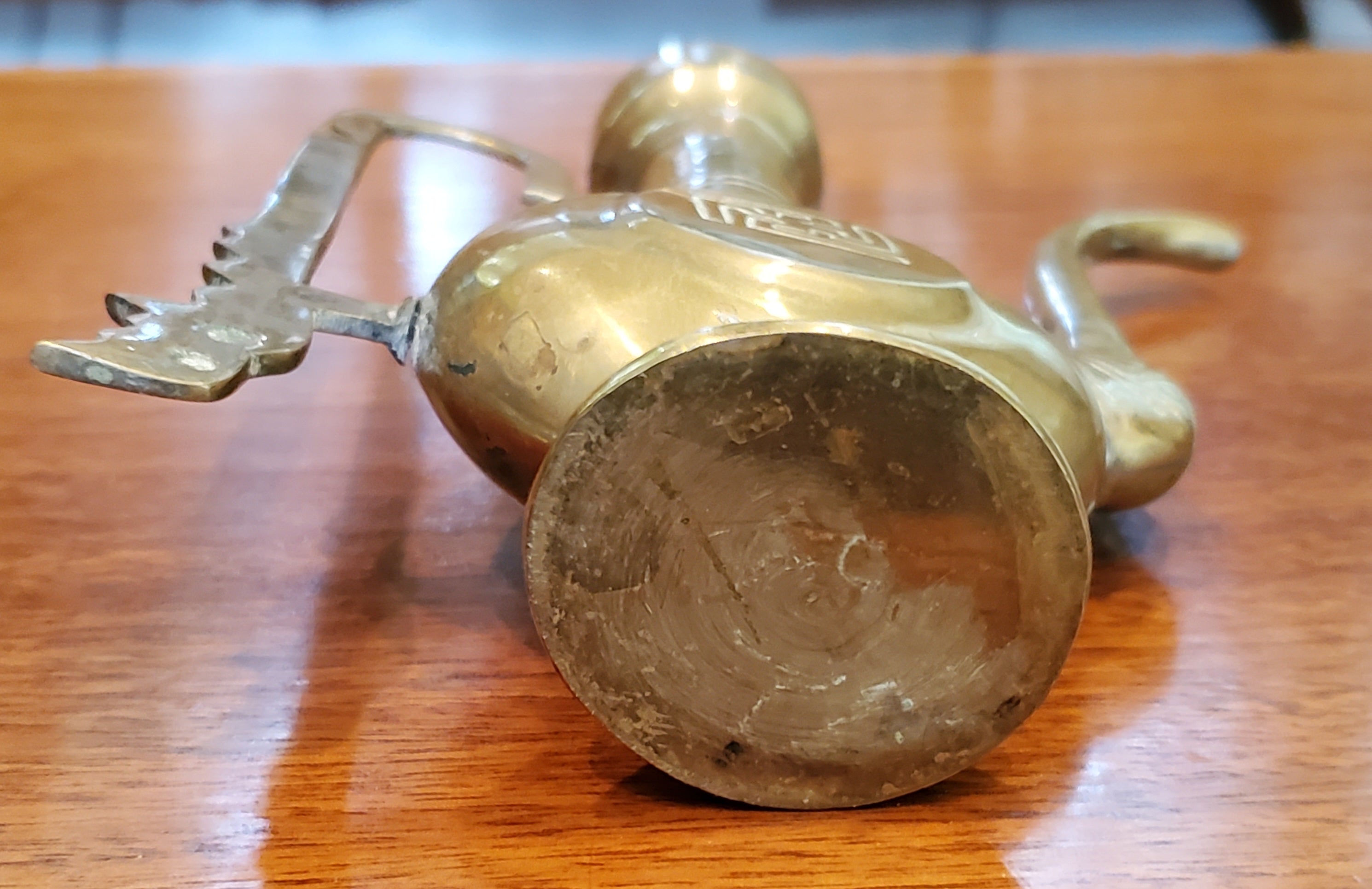 Vintage Solid Brass Decorative Ewer