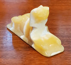 Carved Soapstone Sphinx