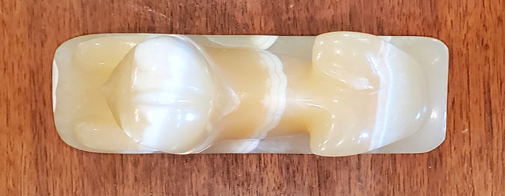 Carved Soapstone Sphinx