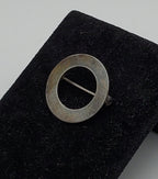 Jewel Art - Vintage Sterling Silver Hoop Brooch