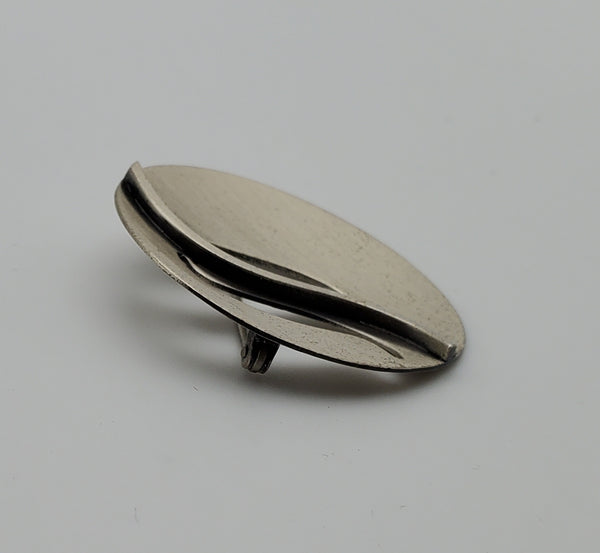 Danecraft - Vintage Modern Design Sterling Silver Brooch