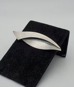 Beau - Vintage Sterling Silver Modern Design Brooch