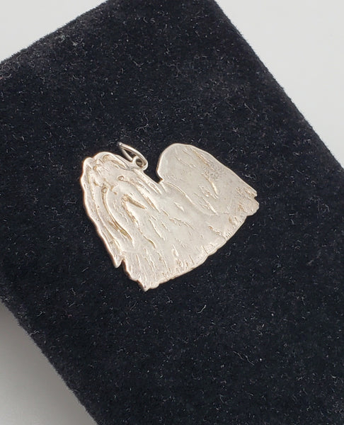Vintage Shih Tzu Sterling Silver Charm