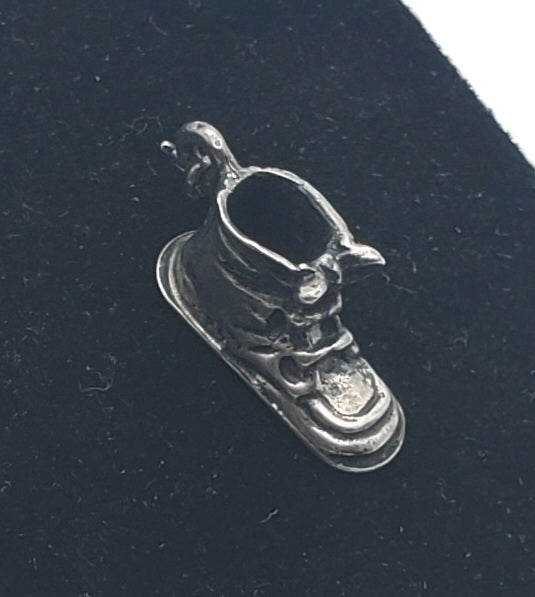 Vintage Sterling Silver Sneaker Charm