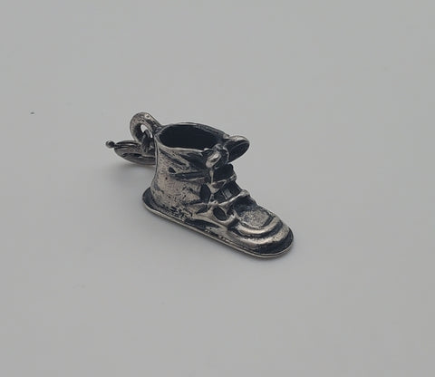 Vintage Sterling Silver Sneaker Charm
