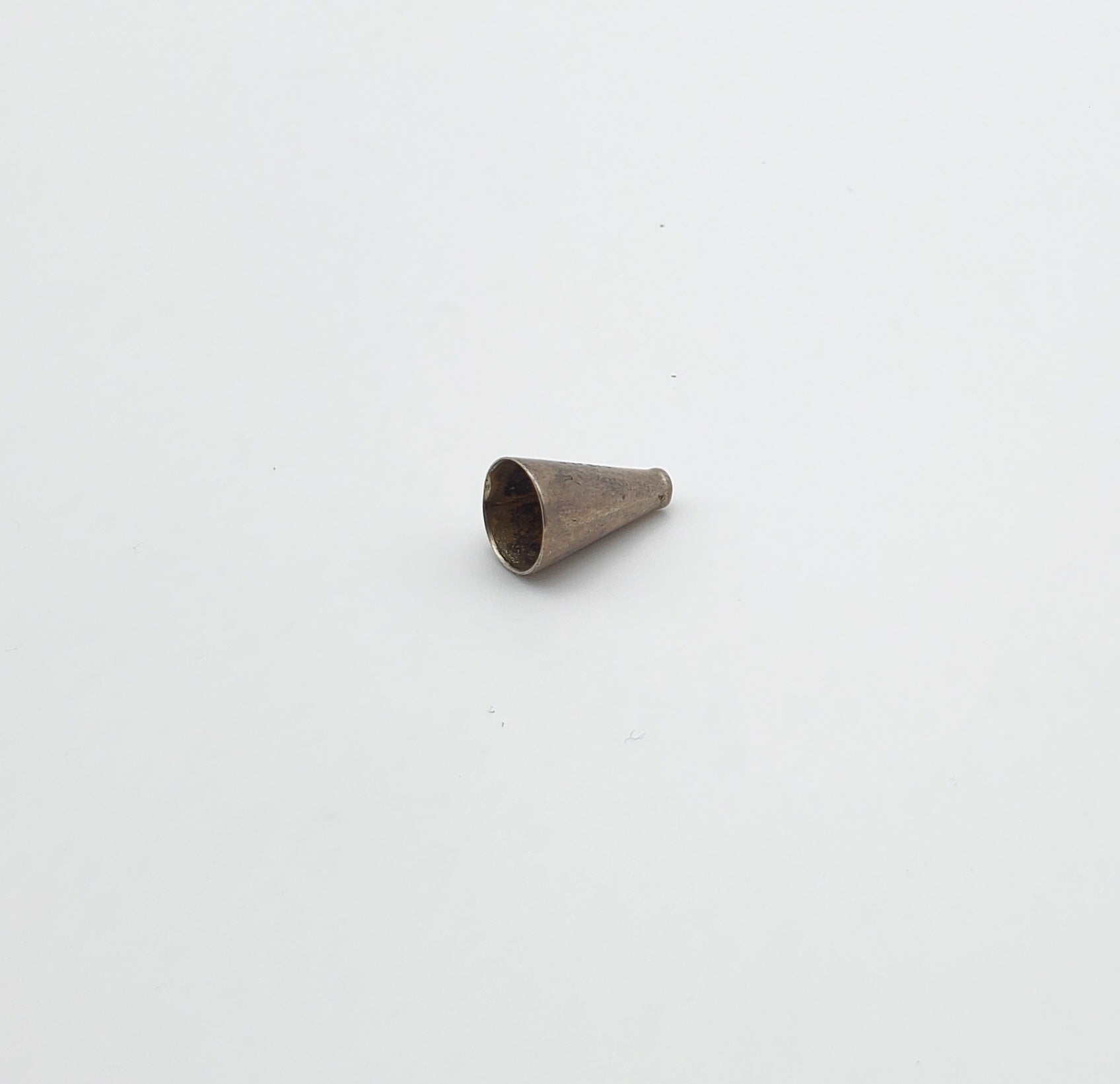 Vintage Sterling Silver Bullhorn Charm