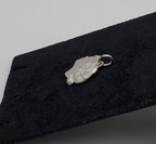 Vintage Young Girl's Profile Sterling Silver Charm