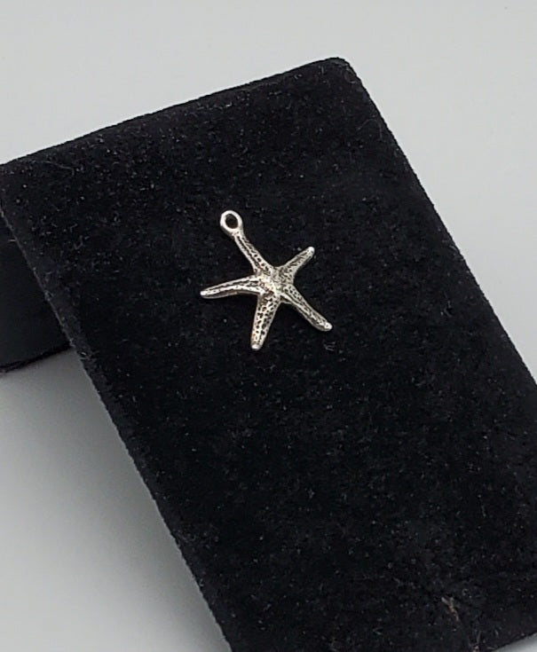 Sterling Silver Starfish Charm