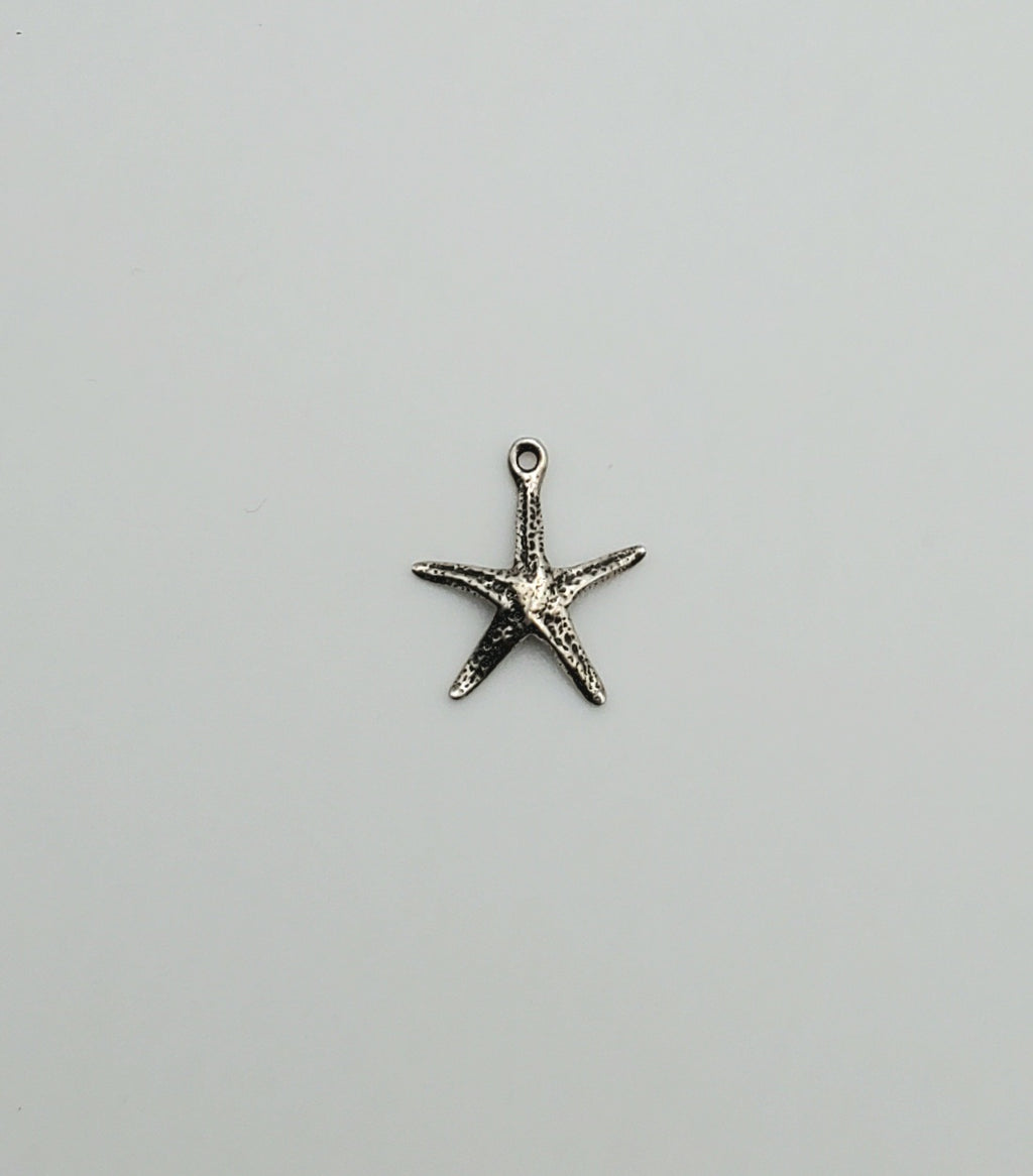 Sterling Silver Starfish Charm