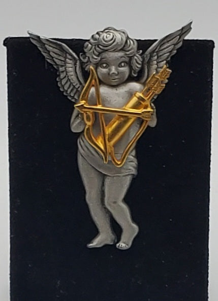 Jonette Jewelry - Vintage Cupid Brooch