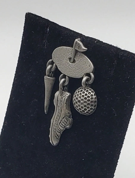 Jonette Jewelry - Dangling Golf Themed Pin