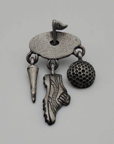 Jonette Jewelry - Dangling Golf Themed Pin