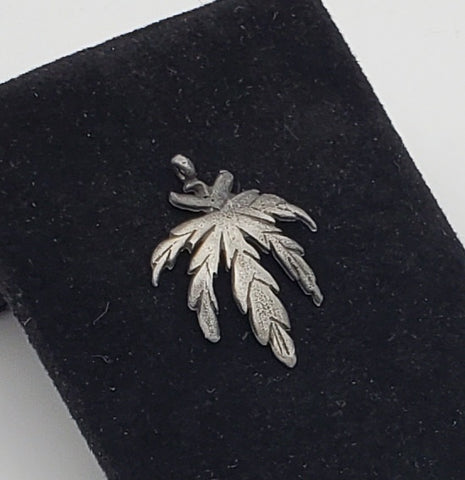 Vintage Pewter Palm Tree Charm