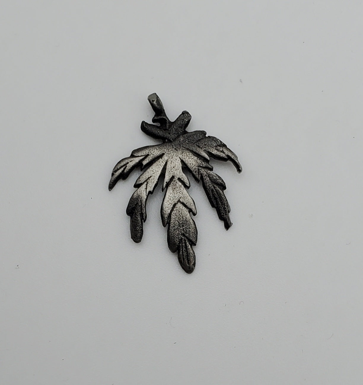 Vintage Pewter Palm Tree Charm