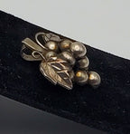 Vintage Sterling Silver Handmade Grape Bunch Brooch/Pendant