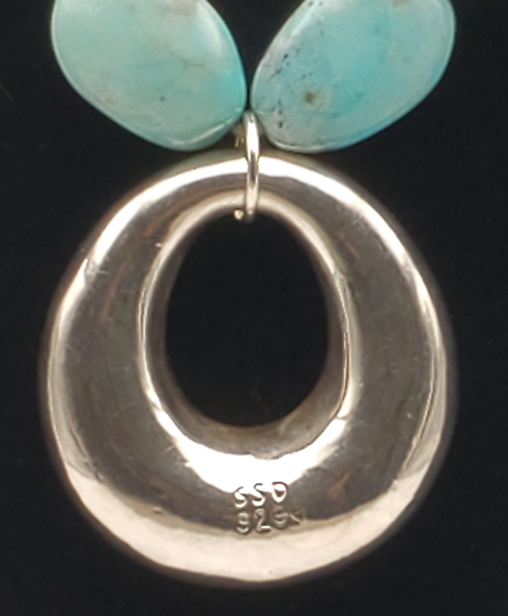 Simon Sebbag - Amazonite with Sterling Silver Pendant Necklace - 18"