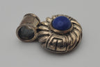 Vintage Sterling Silver Lapis Lazuli Pendant