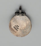 Vintage 950 Silver and Tiger's Eye Handmade Pendant