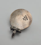 Vintage 950 Silver and Tiger's Eye Handmade Pendant