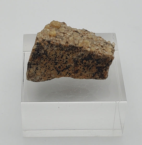 Rutile Quartz Crystal Cluster Mineral Specimen on Matrix - Pakistan