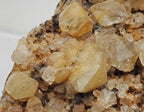 Rutile Quartz Crystal Cluster Mineral Specimen on Matrix - Pakistan