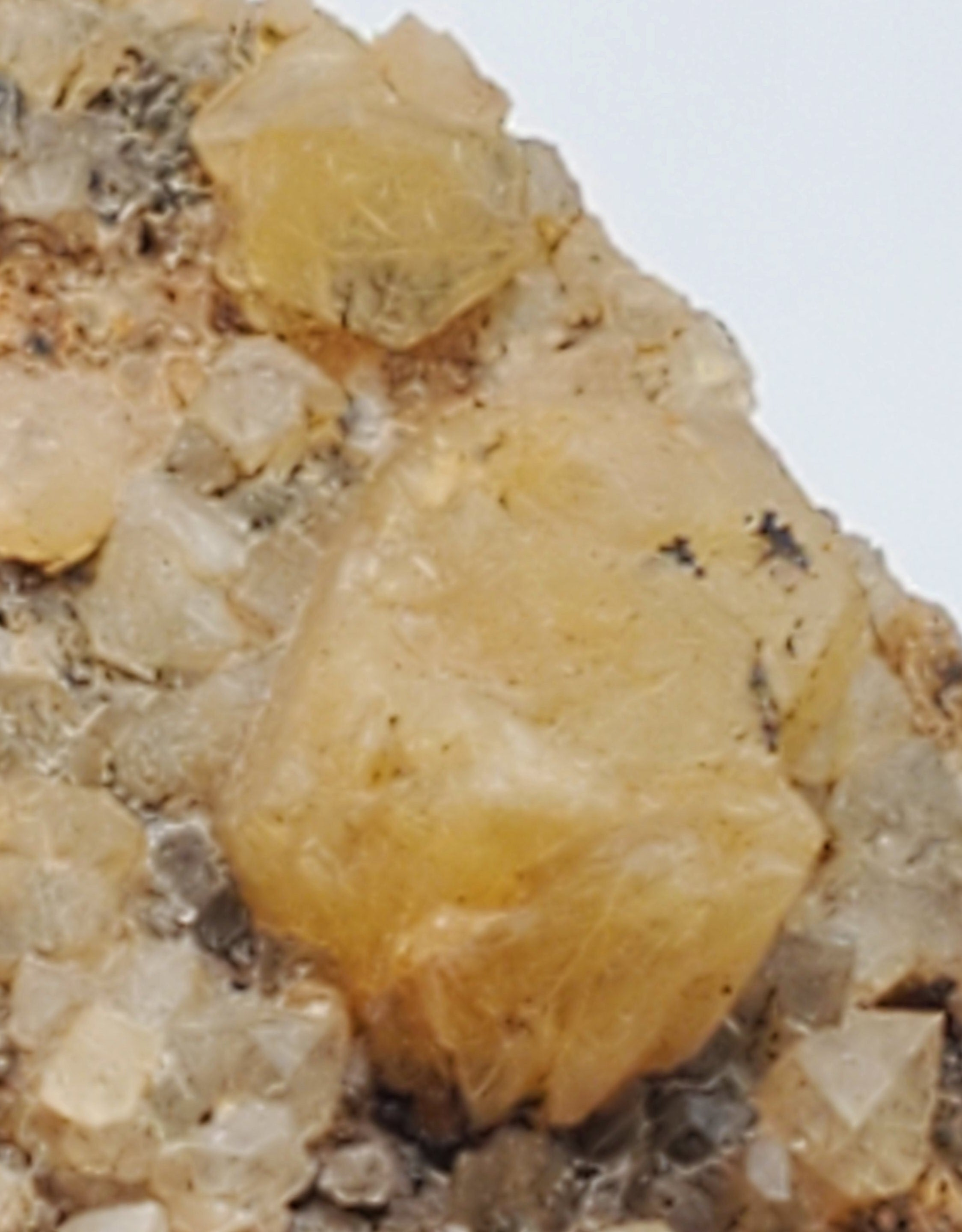 Rutile Quartz Crystal Cluster Mineral Specimen on Matrix - Pakistan
