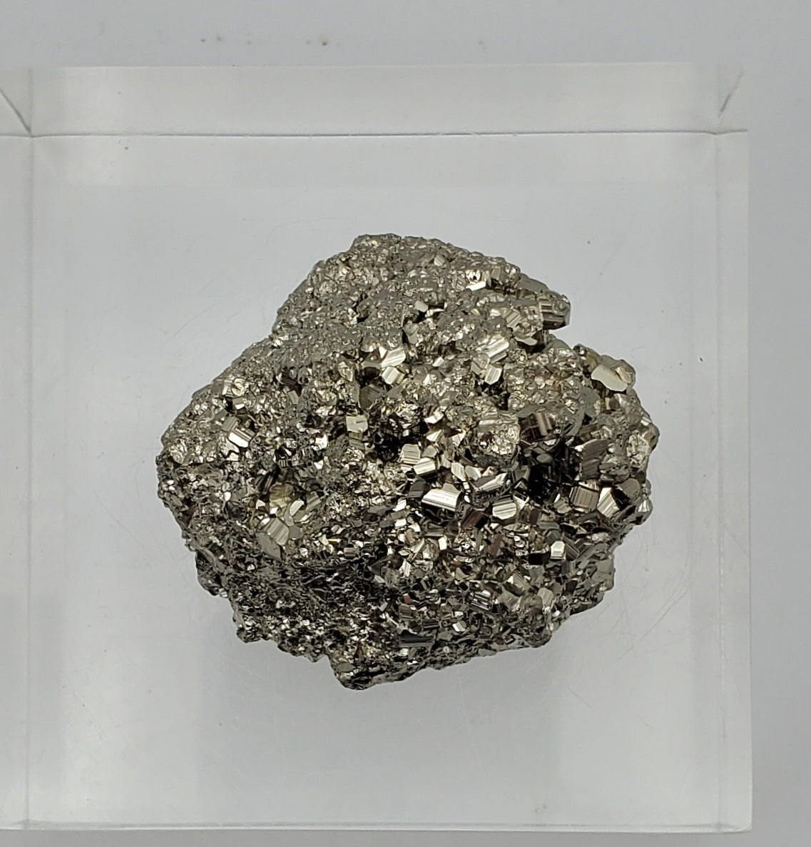 Pyrite Crystal Cluster Mineral Specimen