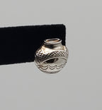 SINGLE UNMATCHED Sterling Silver Pottery Vase Stud Earring