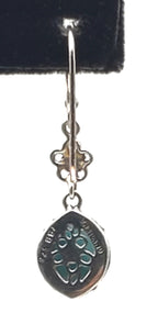 SINGLE UNMATCHED Larimar Sterling Silver Dangle Earring