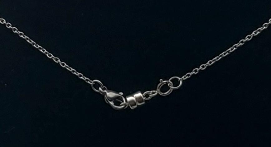 Smoky Quartz Sterling Silver Pendant on Chain Necklace - 21"